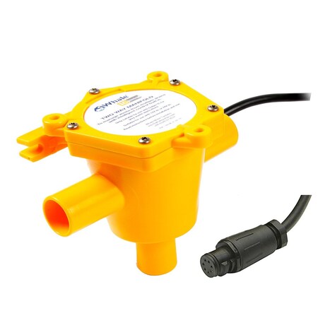 Whale Marine Whale 2-Way Waste Manifold, 12' Cable, 3/4 in. Ports WM1984B